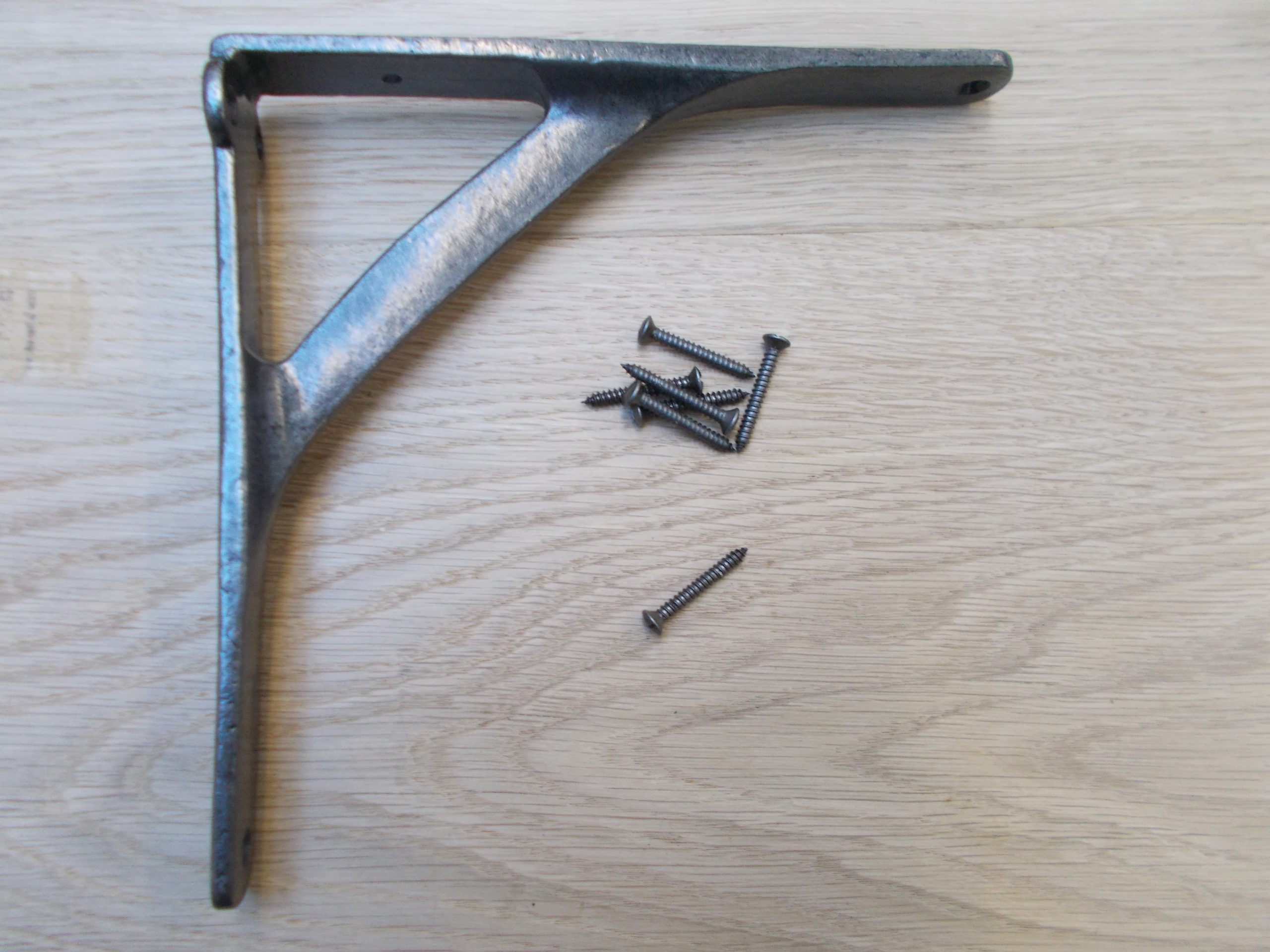 Pair Of Gallow Shelf Brackets Antique Iron