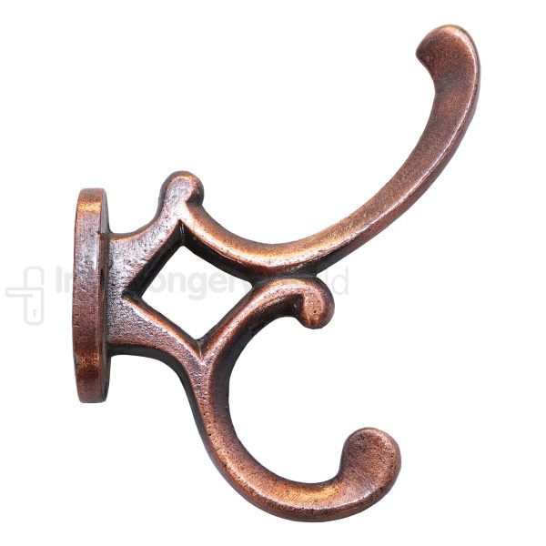 Addison Coat Hook Antique Copper