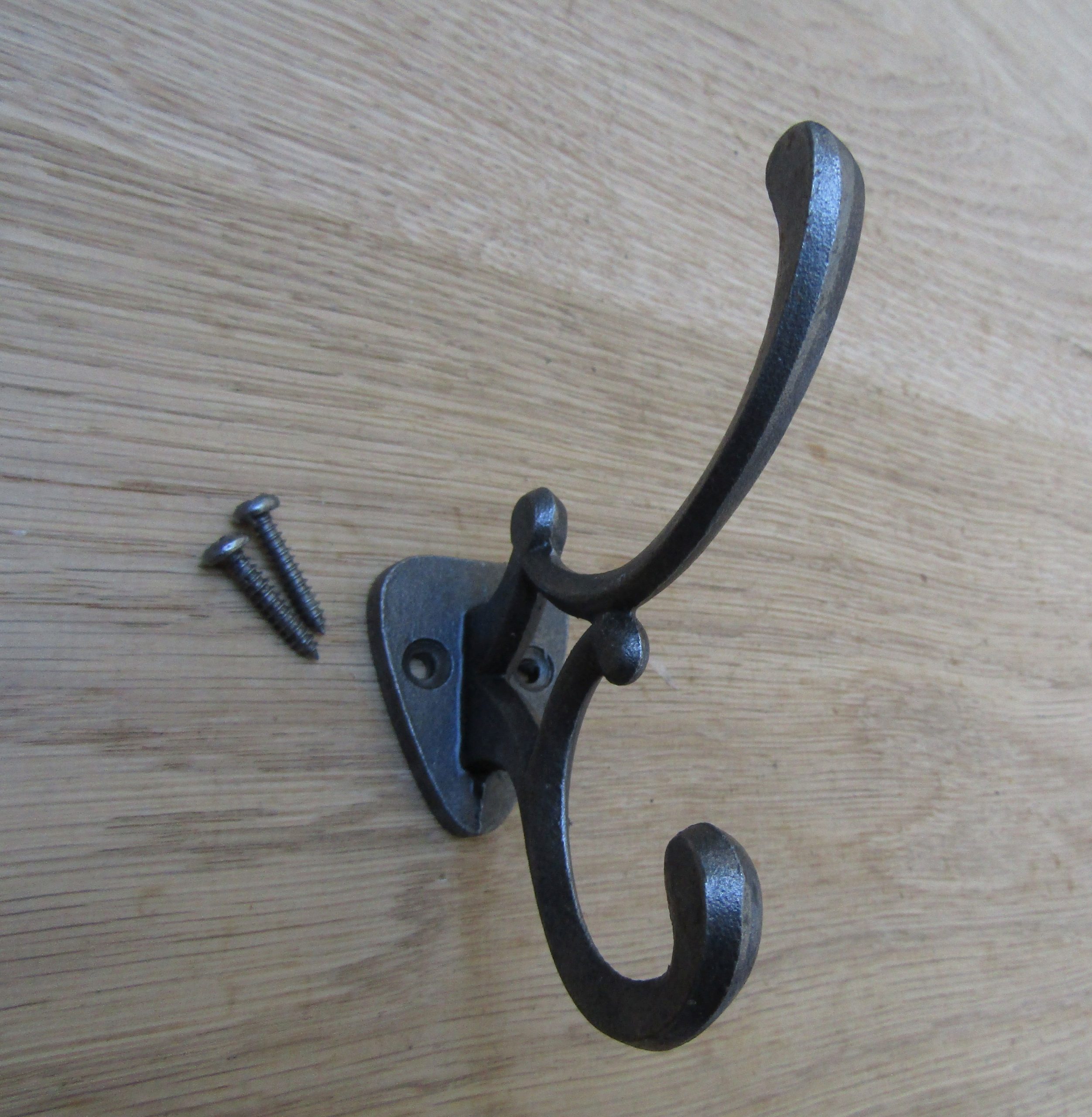 Pack Of 5 Small Addison Coat Hooks Antique Iron