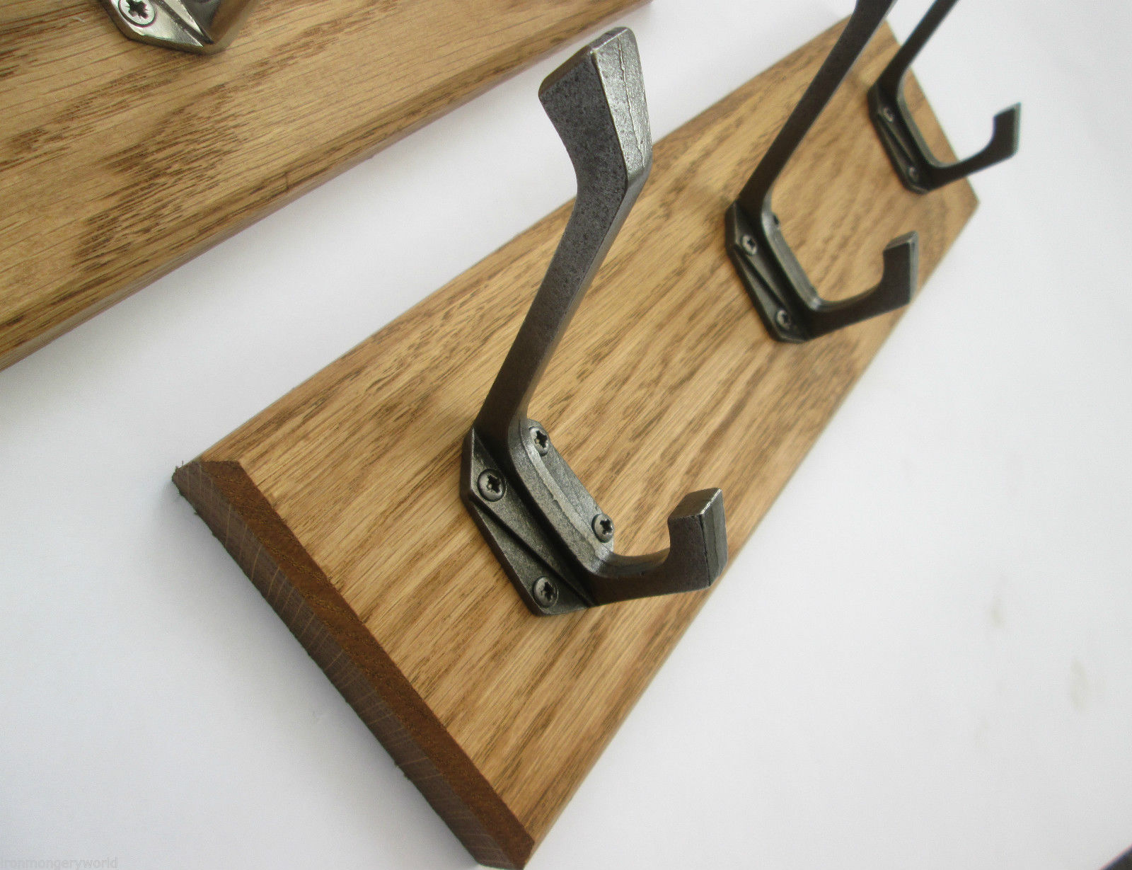 Antique Iron Art Decor 10 Hook Coat Rail 108cm