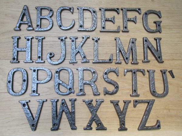 3" Antique Iron Letter Q
