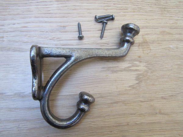 Pack Of 5 Balmoral Coat Hooks Antique Iron