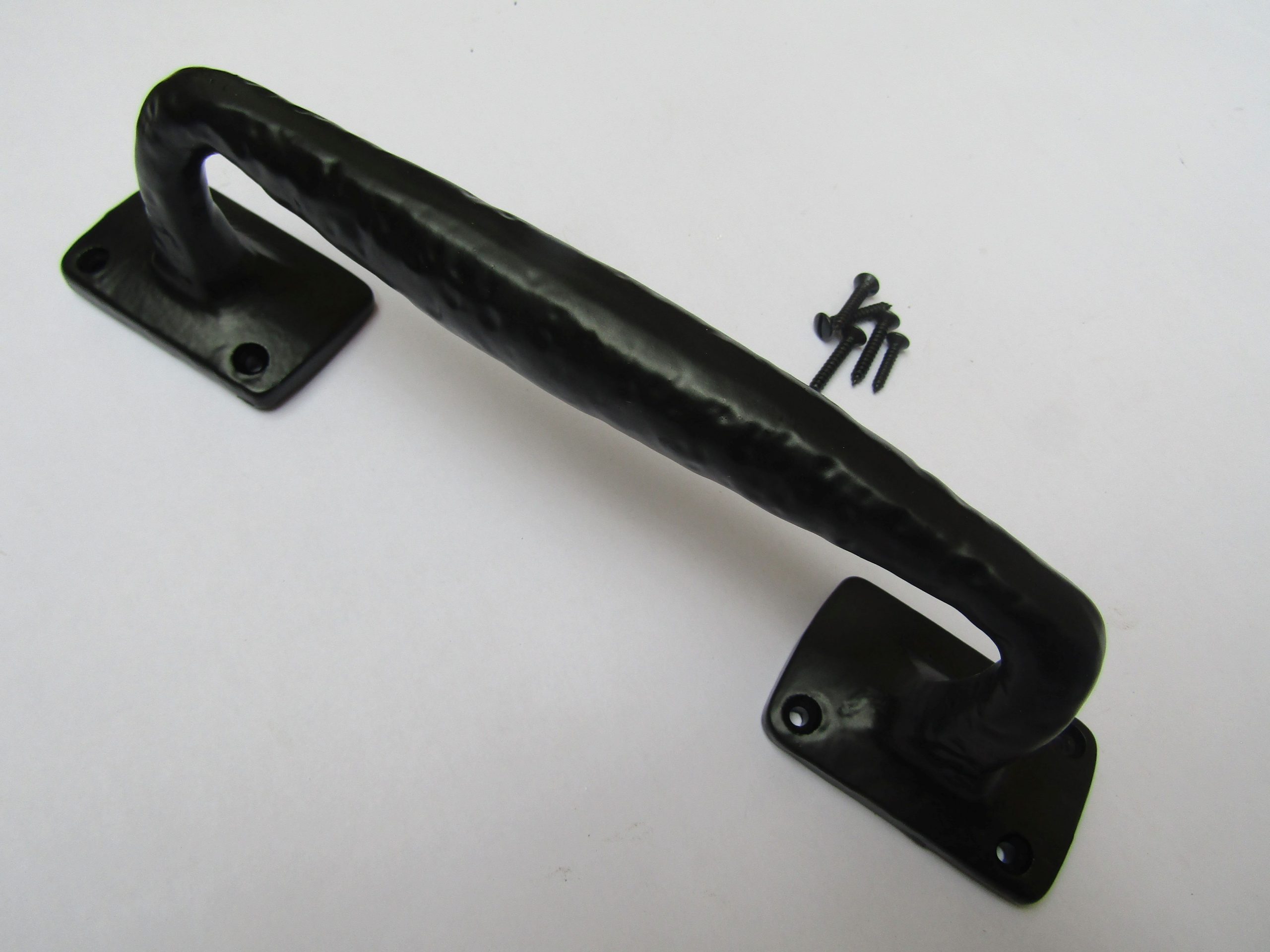 270mm Heavy Barn Door Pull Handle Black Antique