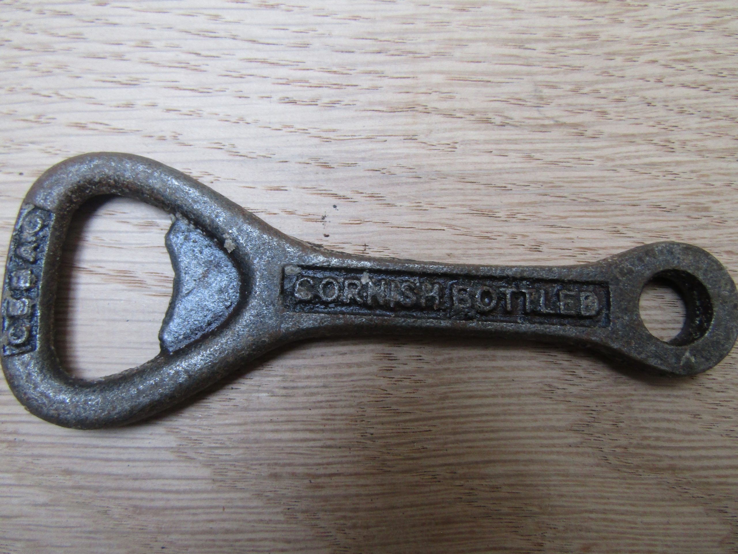 Cast Iron Flat Cornish Bottle Opener