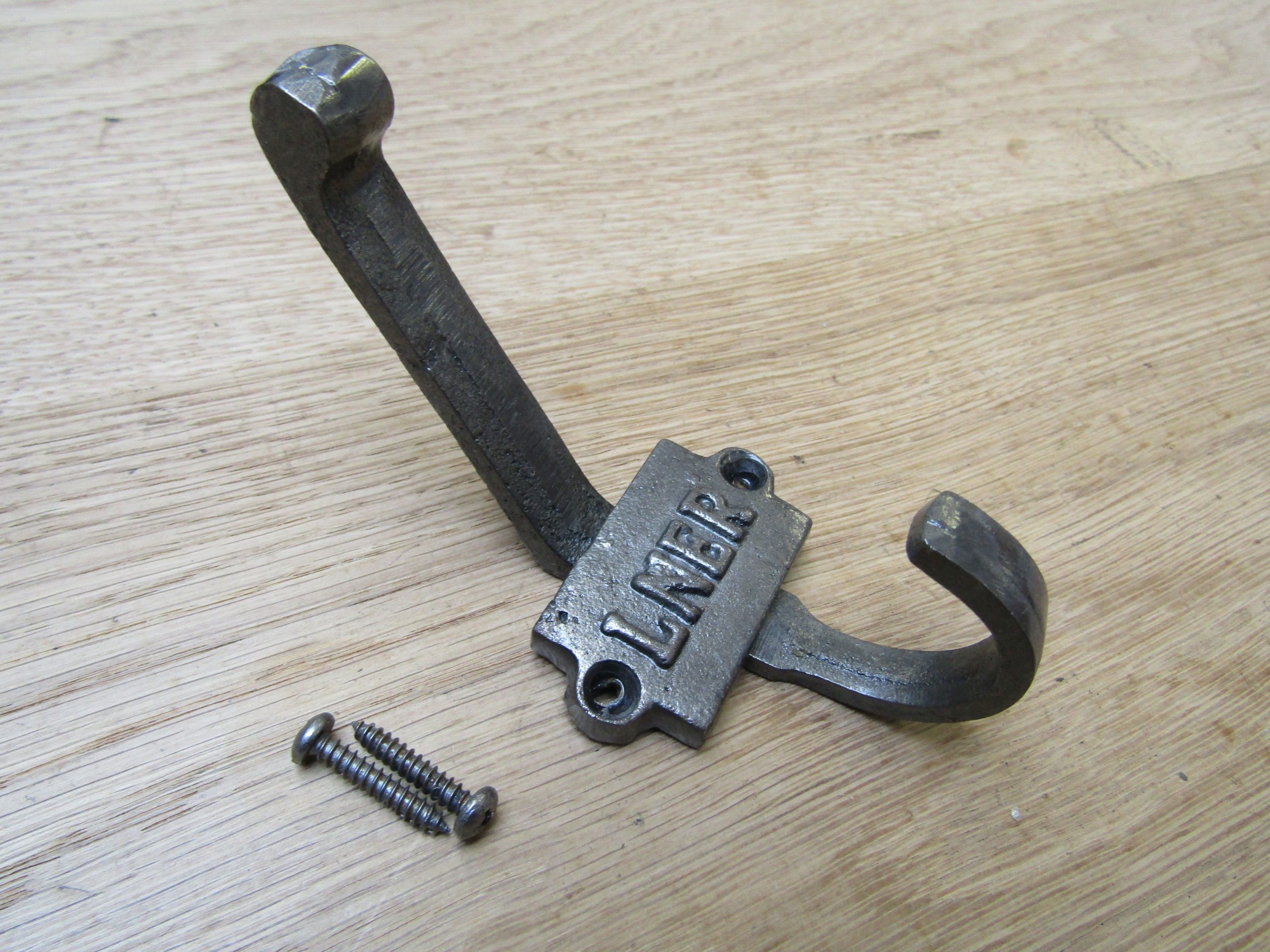 Pack Of 5 LNER Railway Coat Hooks