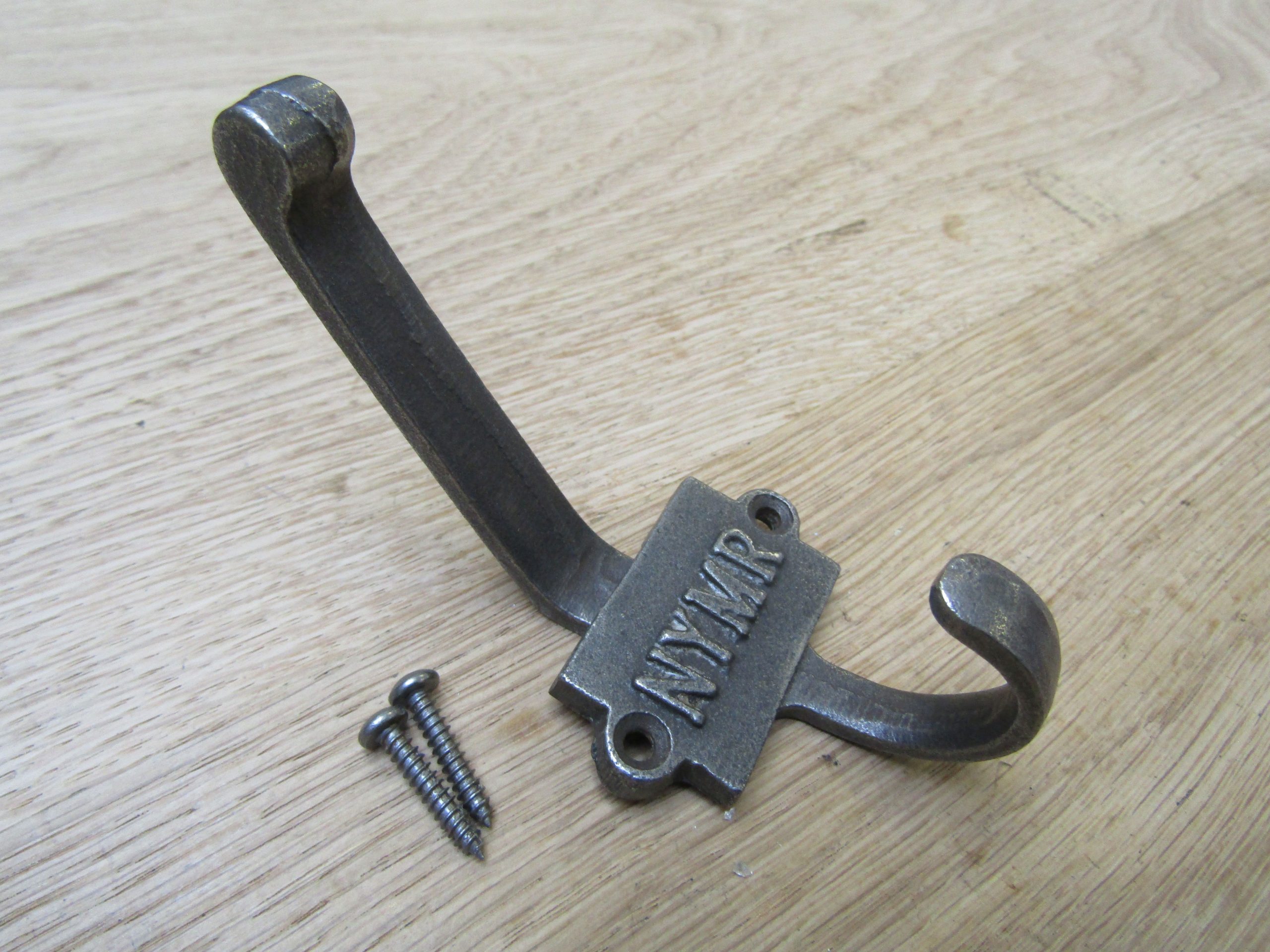 Pack Of 5 NYMR Railway Coat Hooks