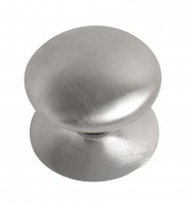 Victorian Cabinet Knob Satin Chrome 25mm