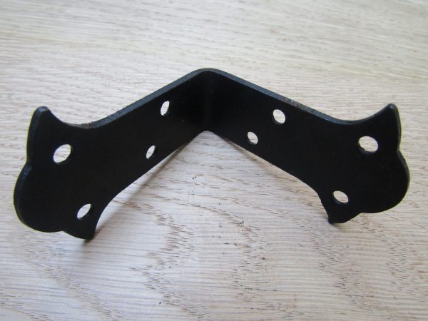 Pack Of 2 Butterfly Corner Brace Black
