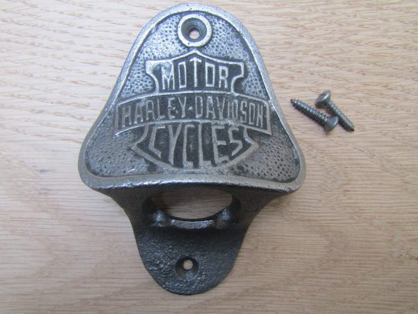 Cast Iron Harley Davidson Bottle Opener