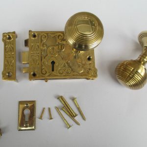 Rim Lock Sets Brass