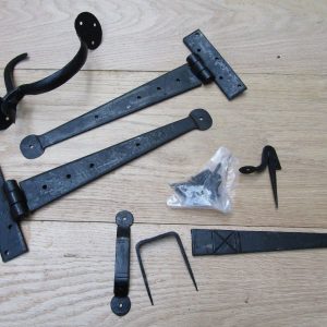 Hand Forged Hinge & Latch Sets